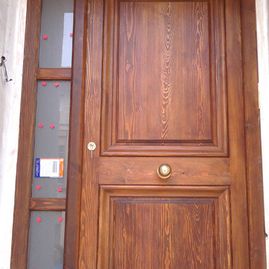Carpintería Teótimo puerta de madera 2